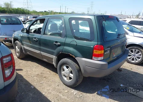 2002 Ford Escape Xls из США, поврежденный, VIN 1FMYU02192KB15373